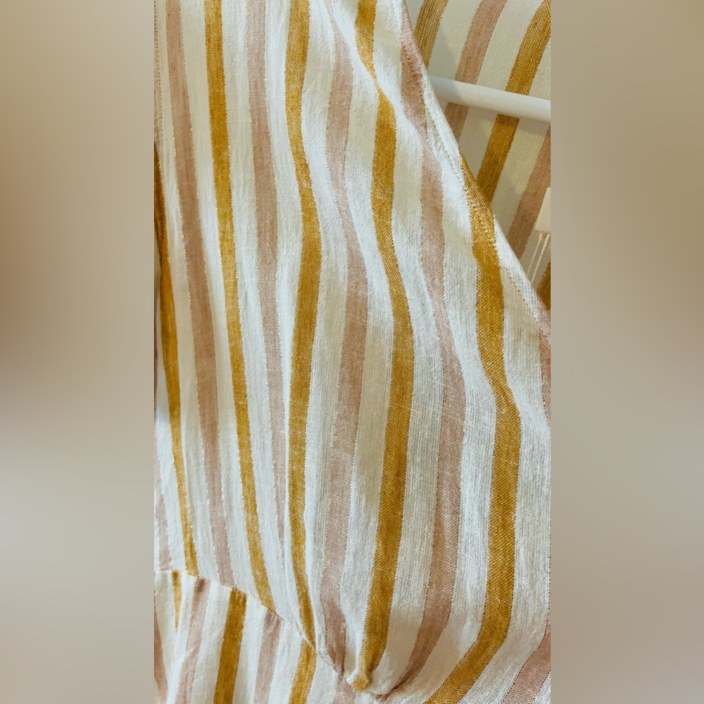 NWT Rails Linen Wrap Dress - Picture 9 of 13